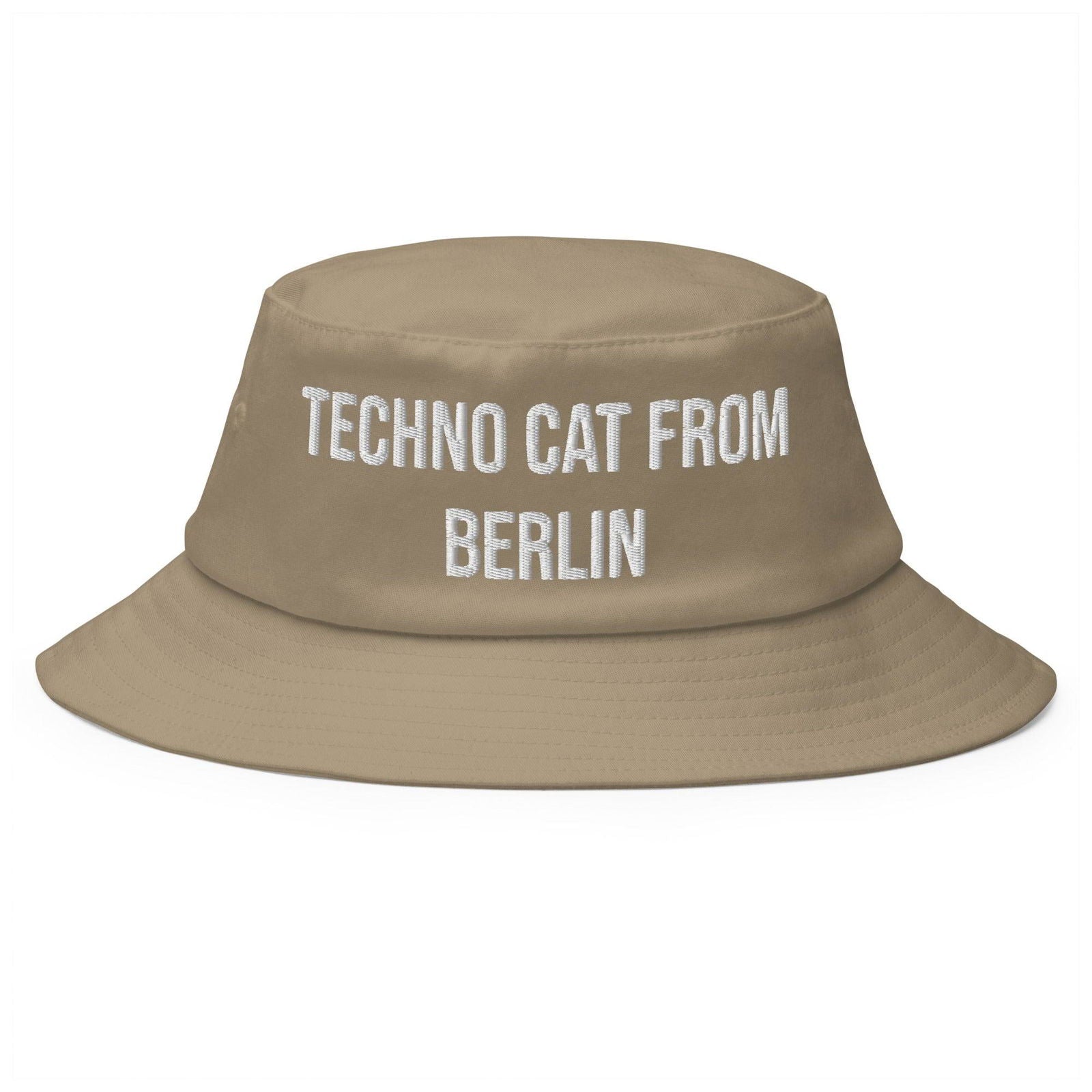 Rave Hat • Techno Cat from Berlin (Bucket) - CATSONDRUGS.COM
