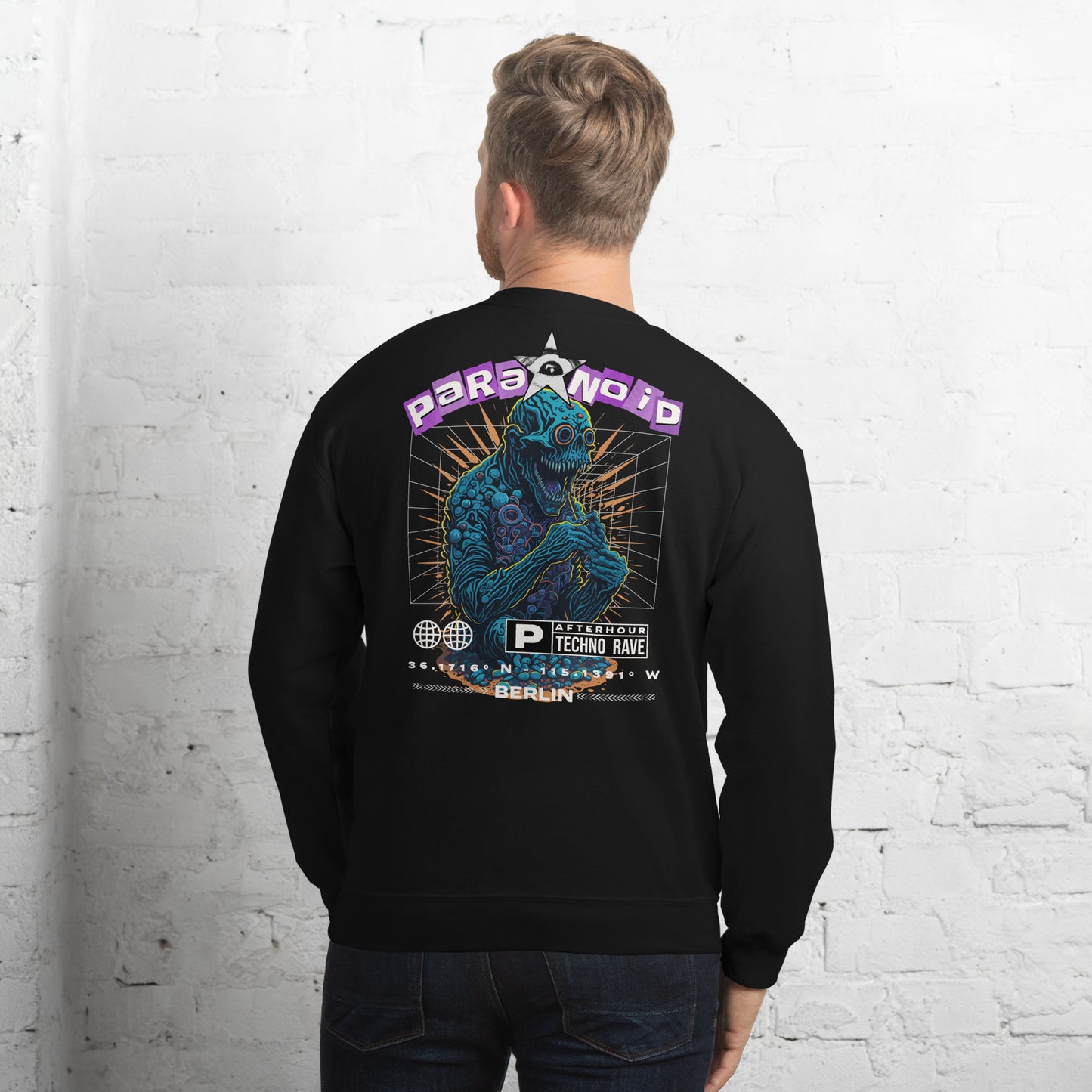 Psychedelic Rave Sweatshirt 