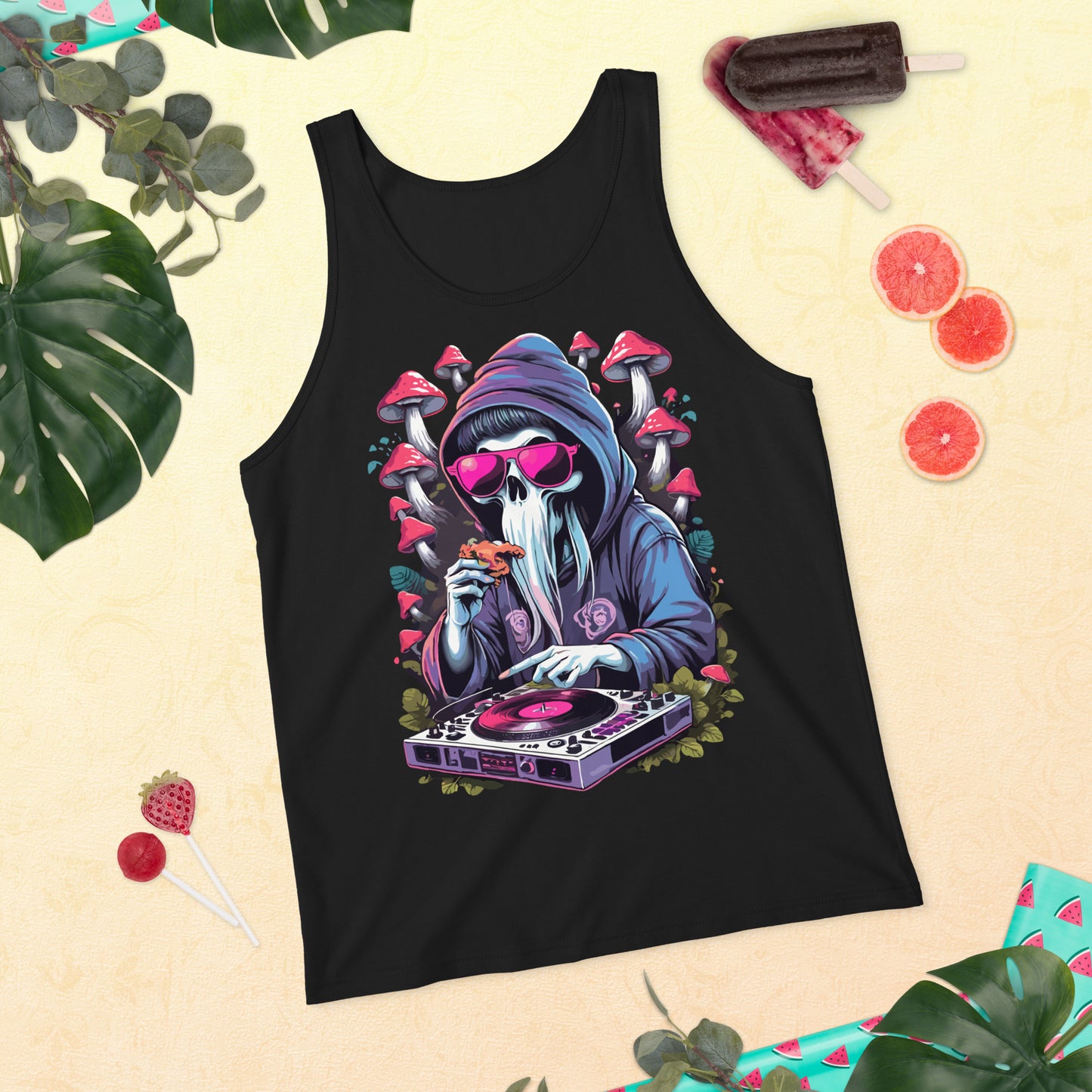 Psychedelic DJ Tank Tops