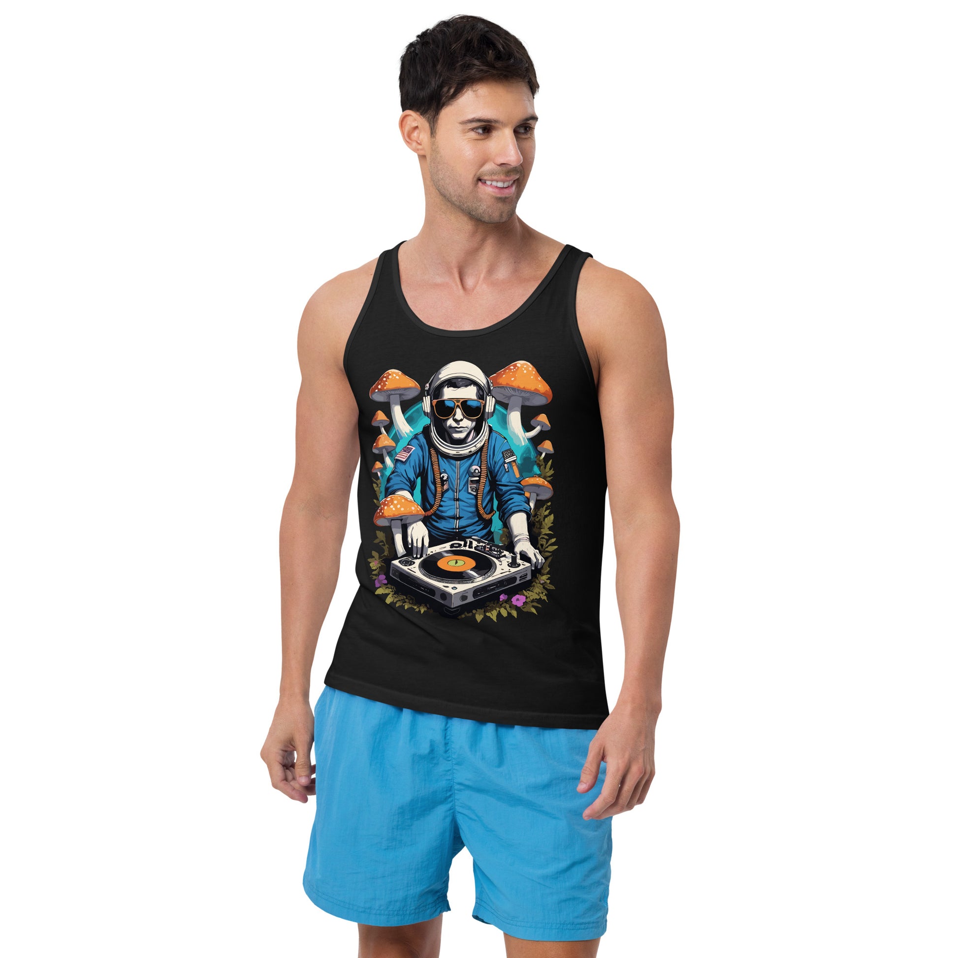Rave Tank Tops for Men from catsondrugs.com
