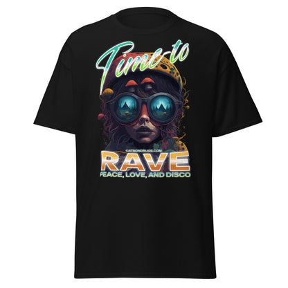 Rave Tee – Time to Rave front view