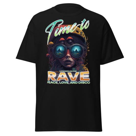 Rave Tee – Time to Rave front view