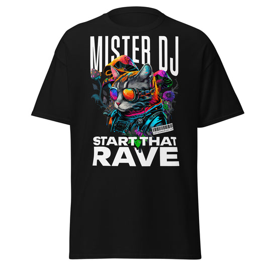 Rave Wear – Mr DJ Start That Rave front view