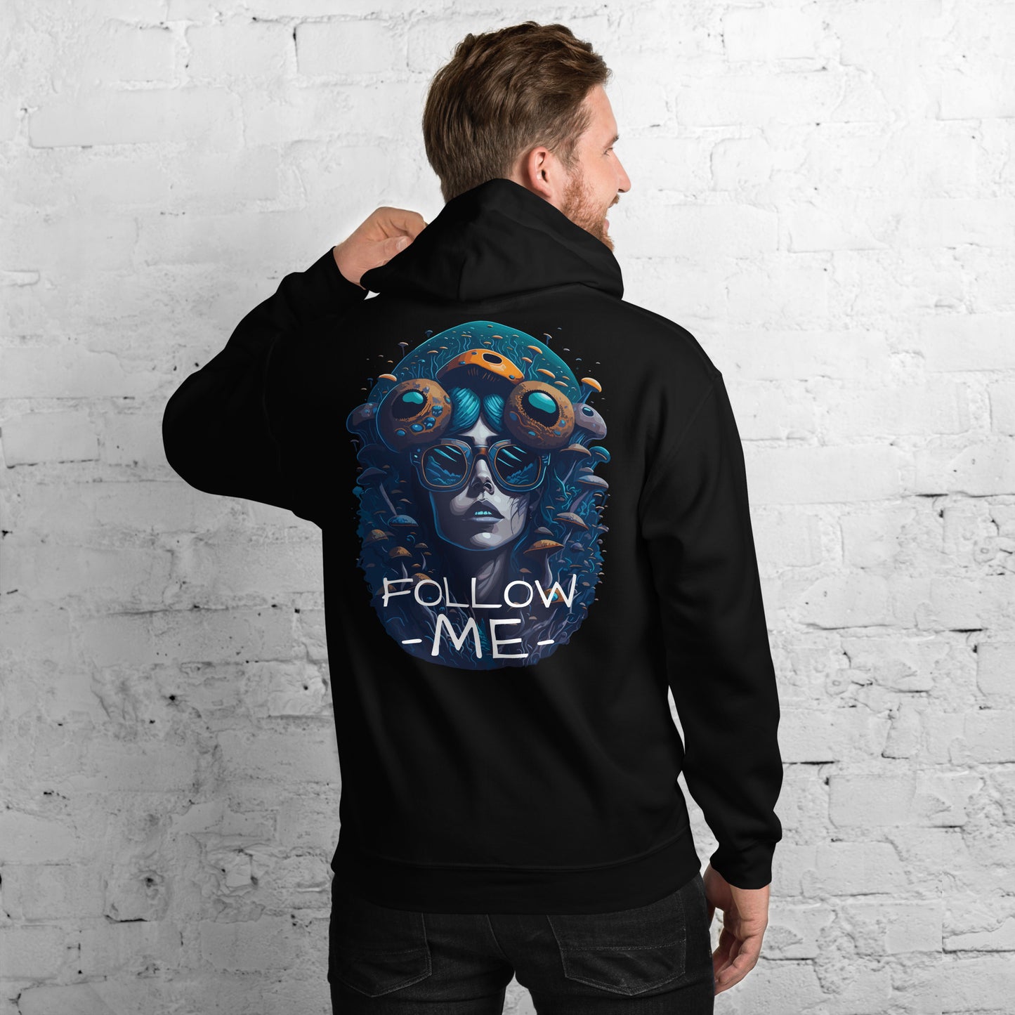 Techno Hoodie | Follow Me Organism