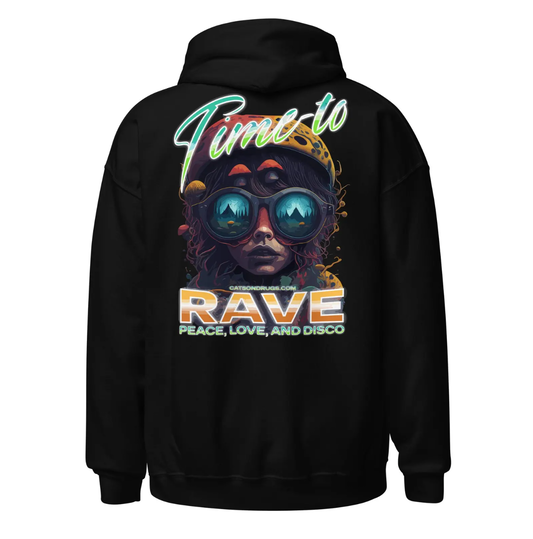 Time to Rave | EDM Hoodie