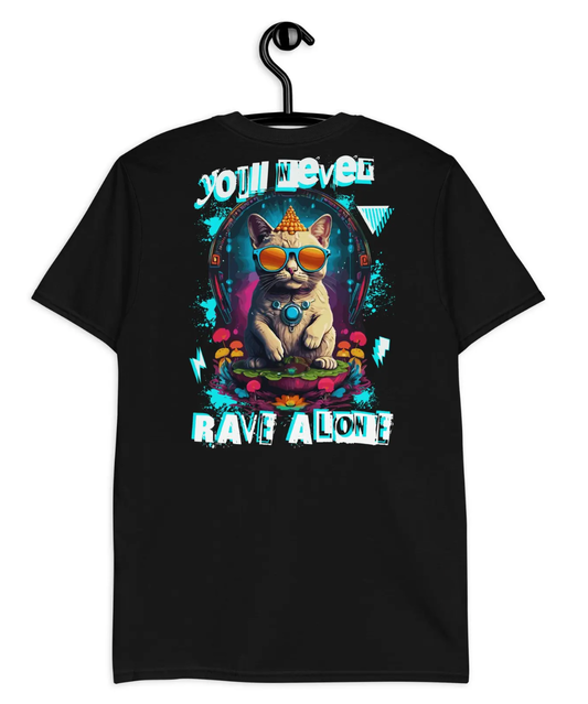 Rave Alone Cat | Rave T-Shirt