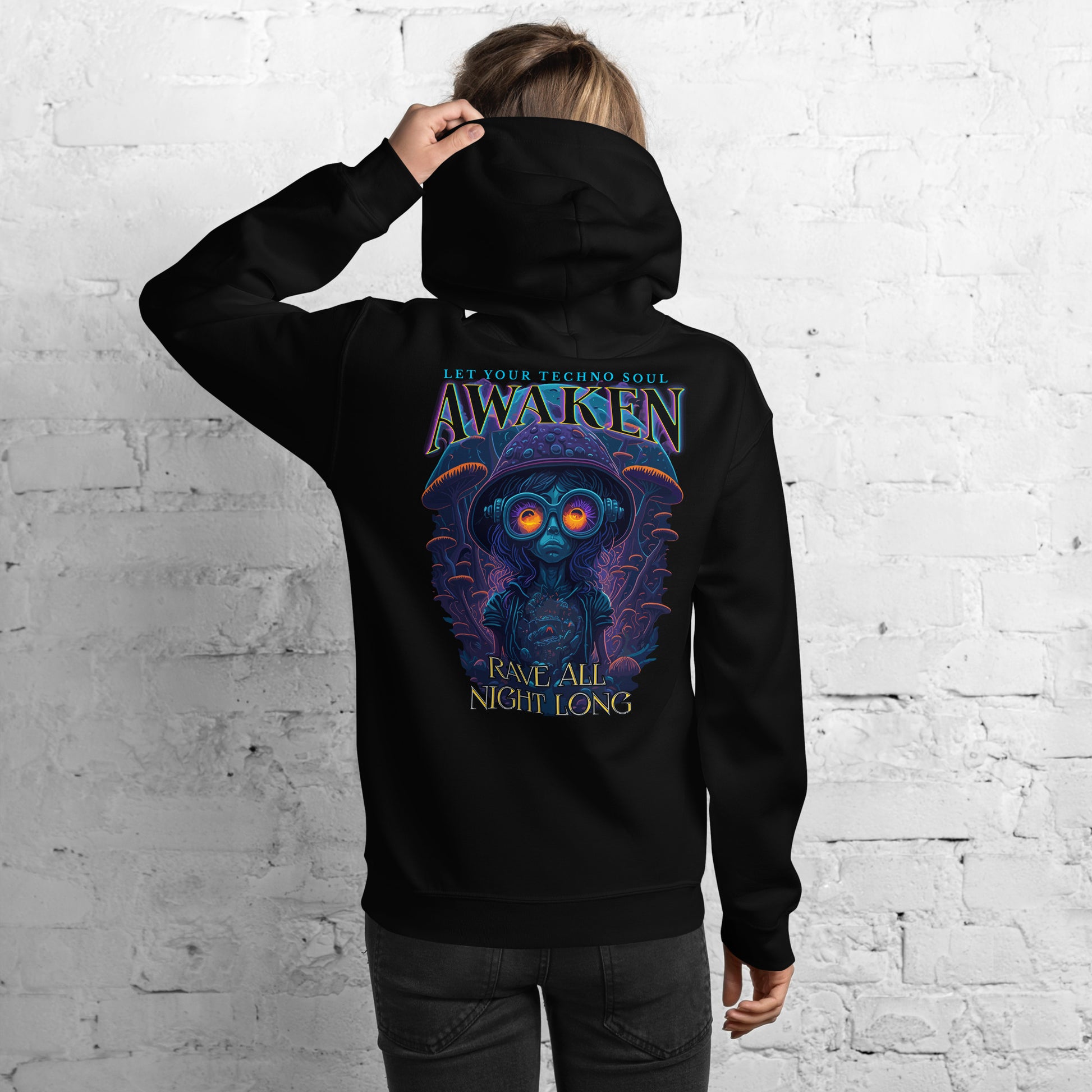 Sudadera Technorave hombre de catsondrugs.com