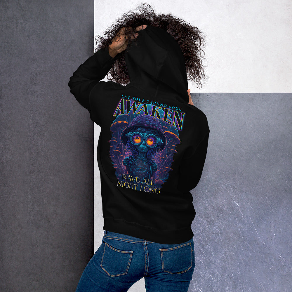 Sudadera Technorave mujer de catsondrugs.com