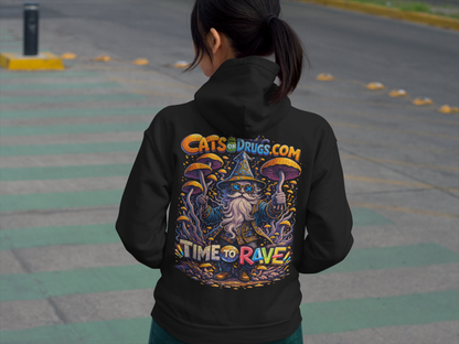 Sudadera rave hoodie para escena techno europea
