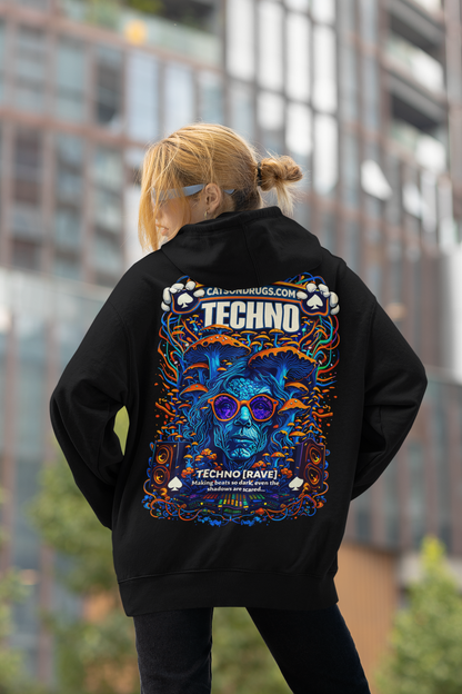 Sudadera techno dark fashion streetwear