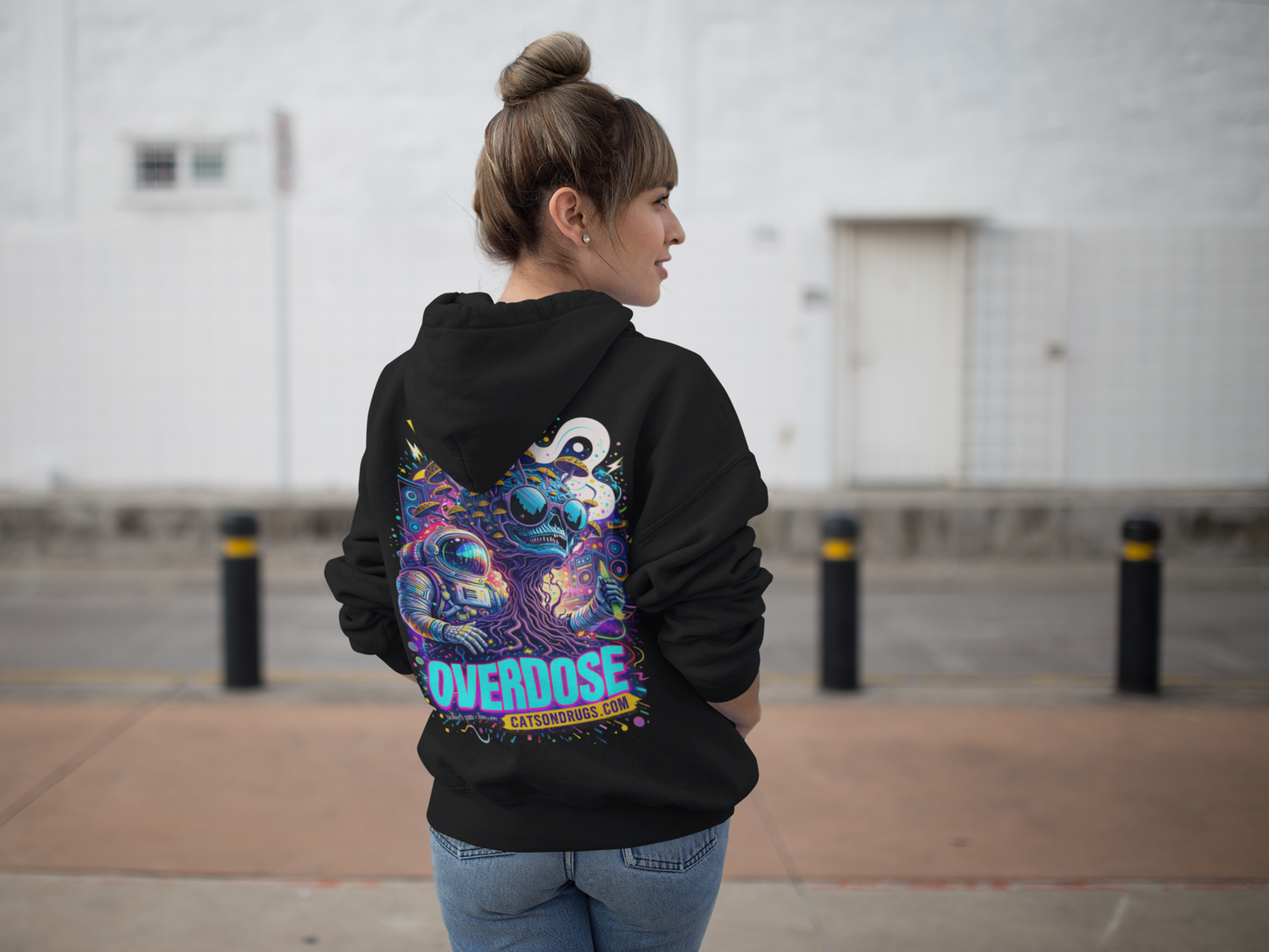 Sudadera techno hoodie estilo rave underground