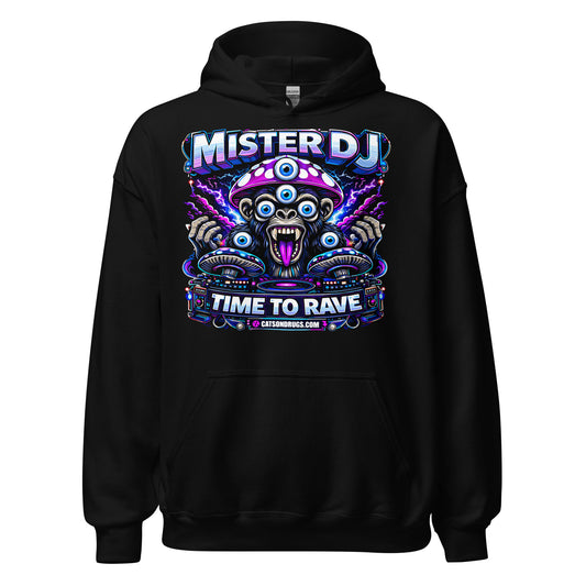 Sudadera techno streetwear inspirada en la cultura rave