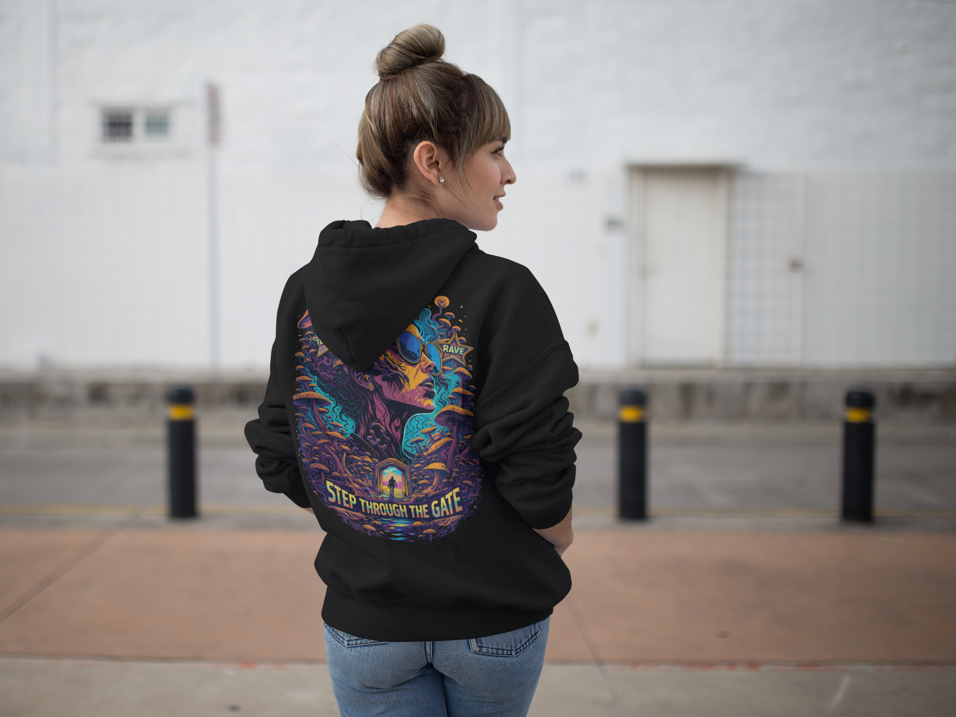 Sudadera techno streetwear inspirada en la escena techno europea