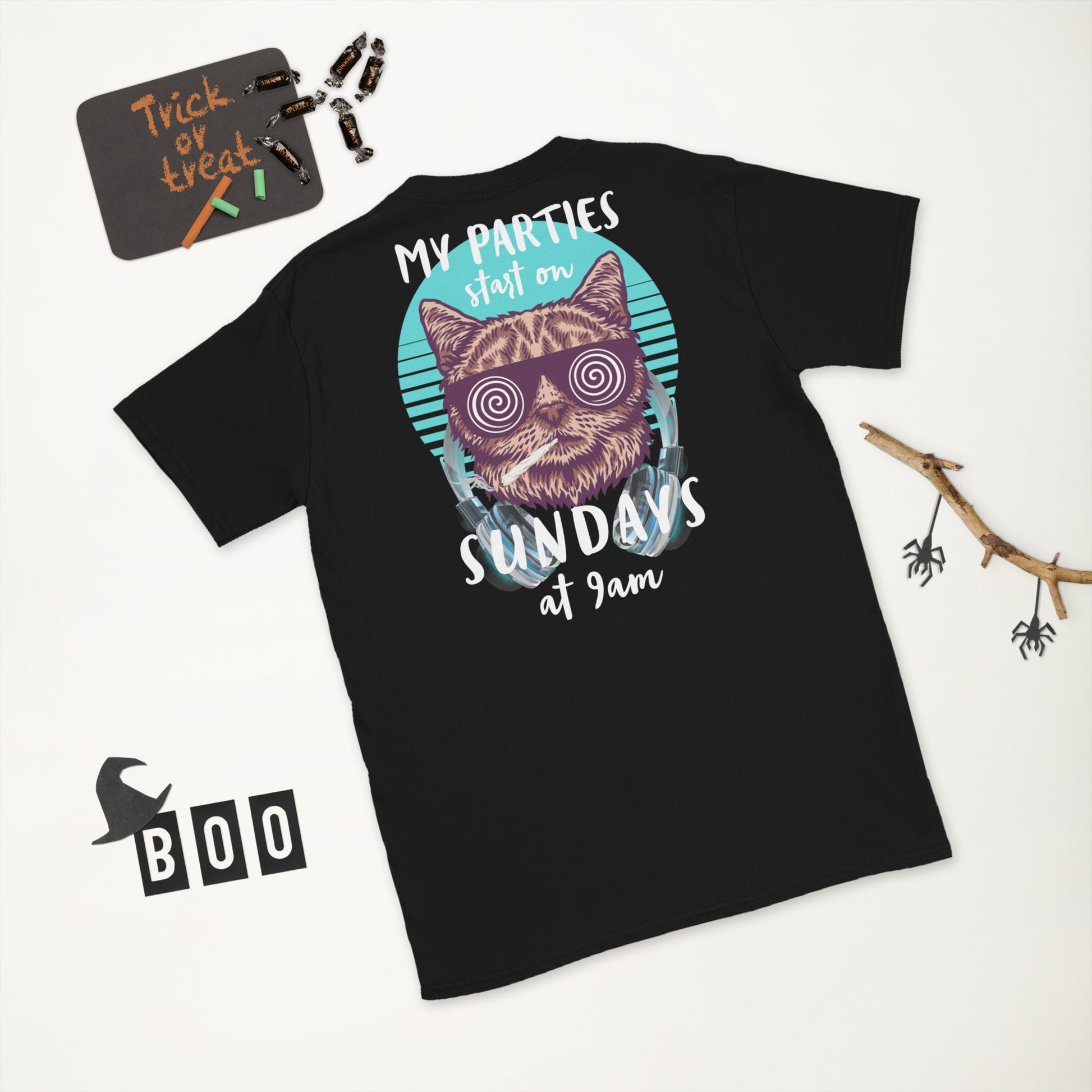 Sunday Parties Shirt for Men from catsondrugs.com