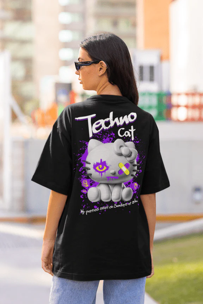 Techno Cat T-Shirt 