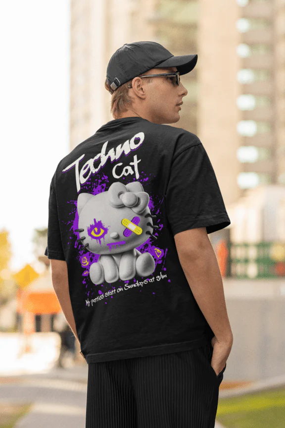 Techno Cat T-Shirt