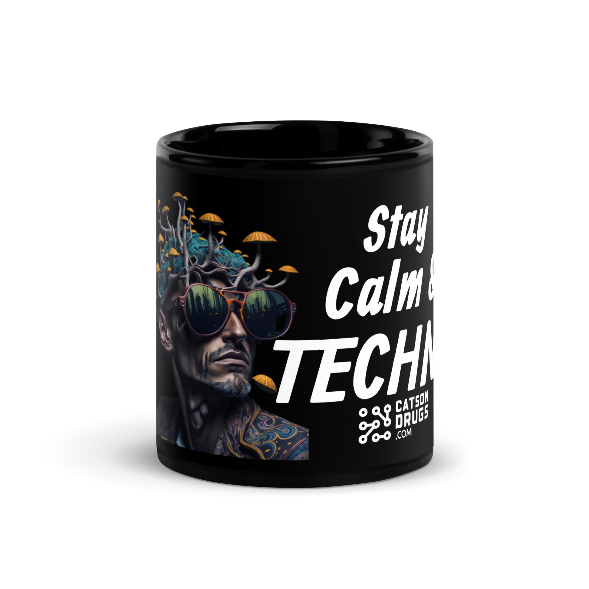 Techno Mug from Catsondrugs.com