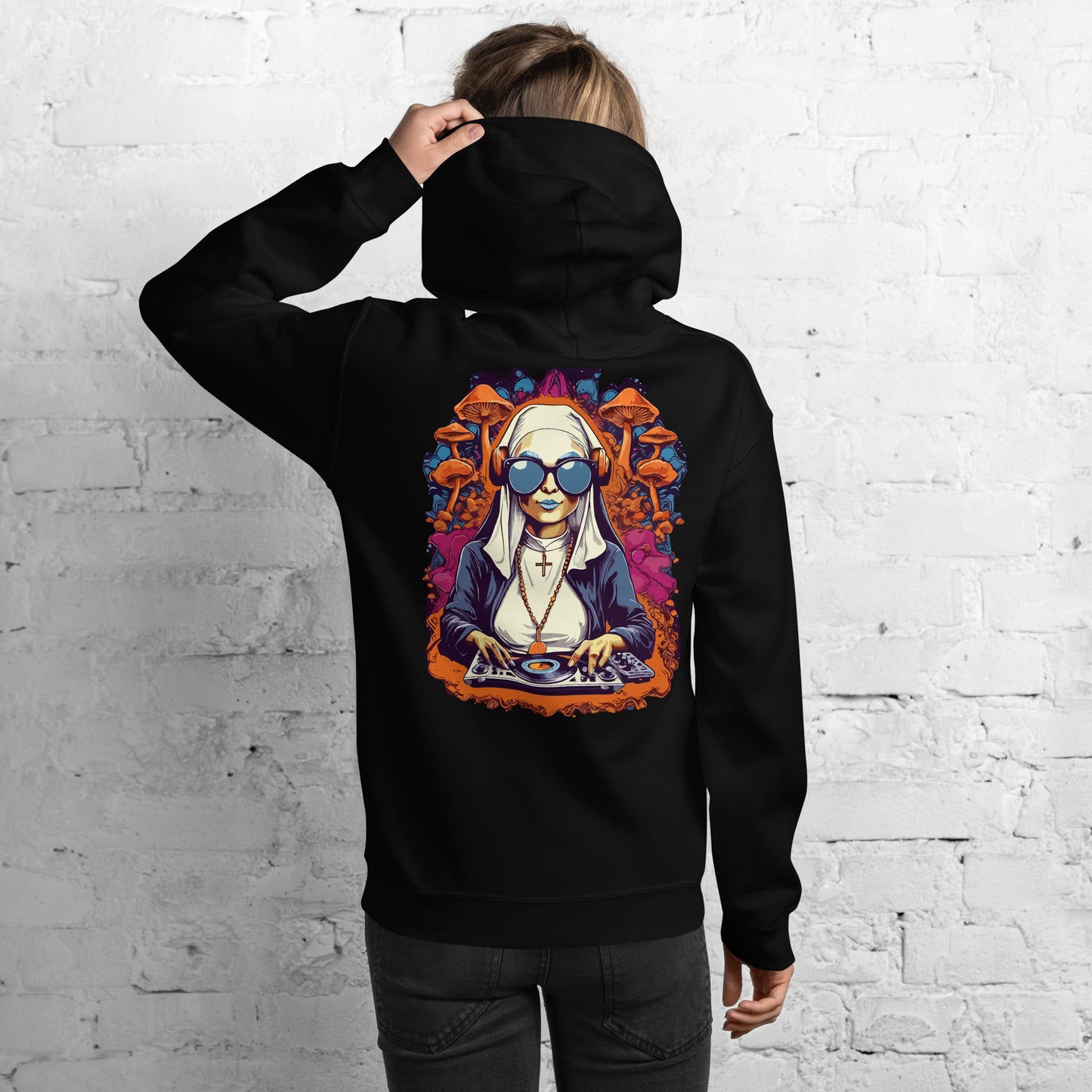 Techno Nun Hoodie