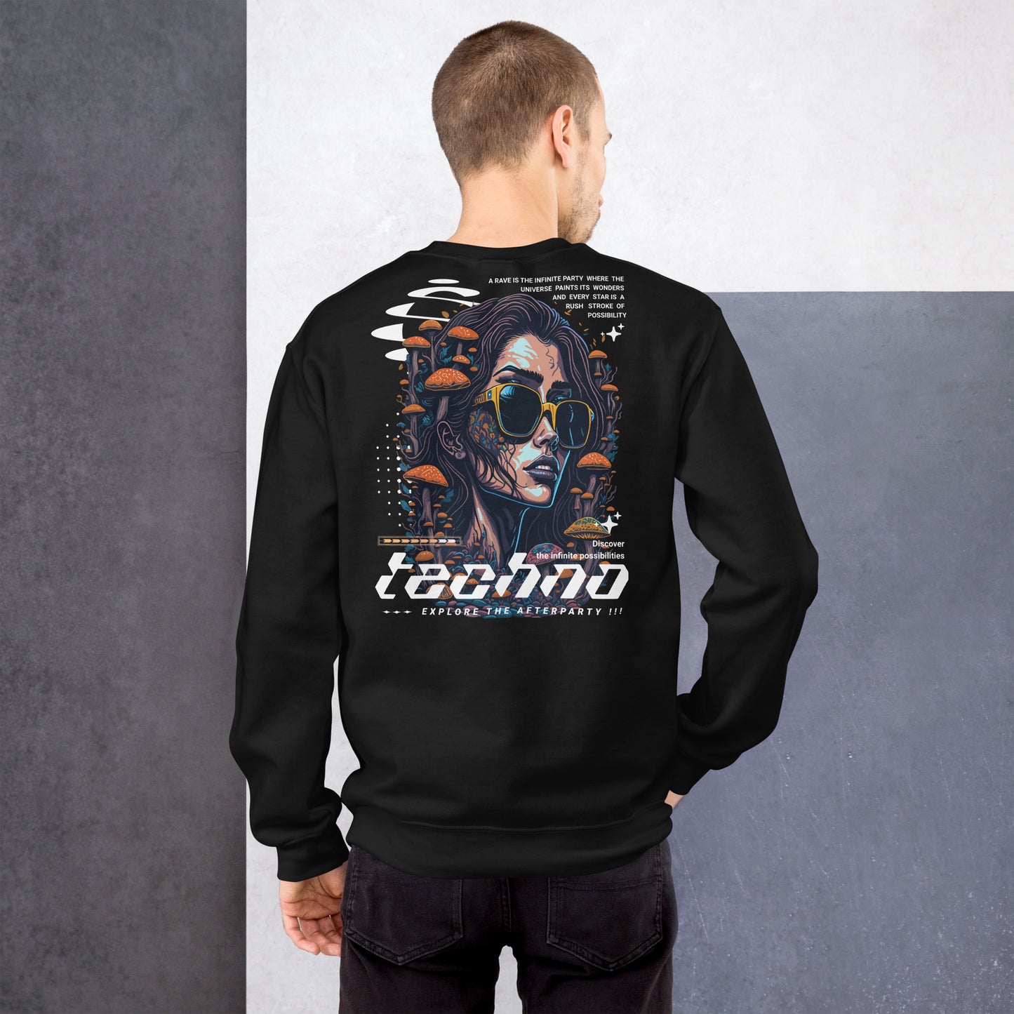 Sudadera Techno