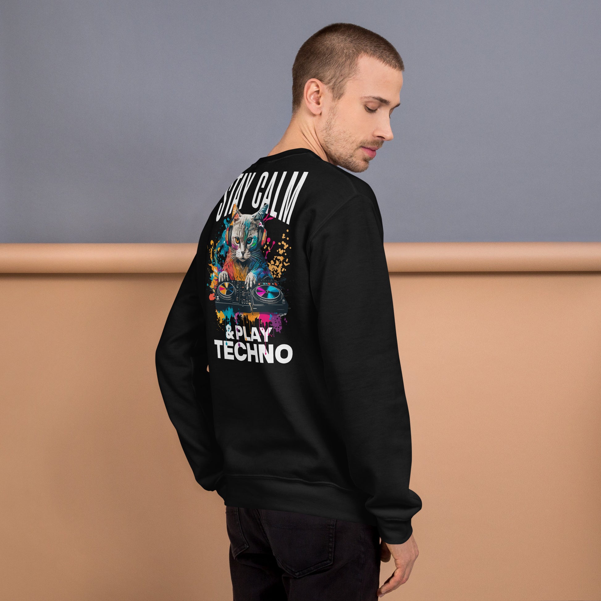 Techno Cat Sweatshirt