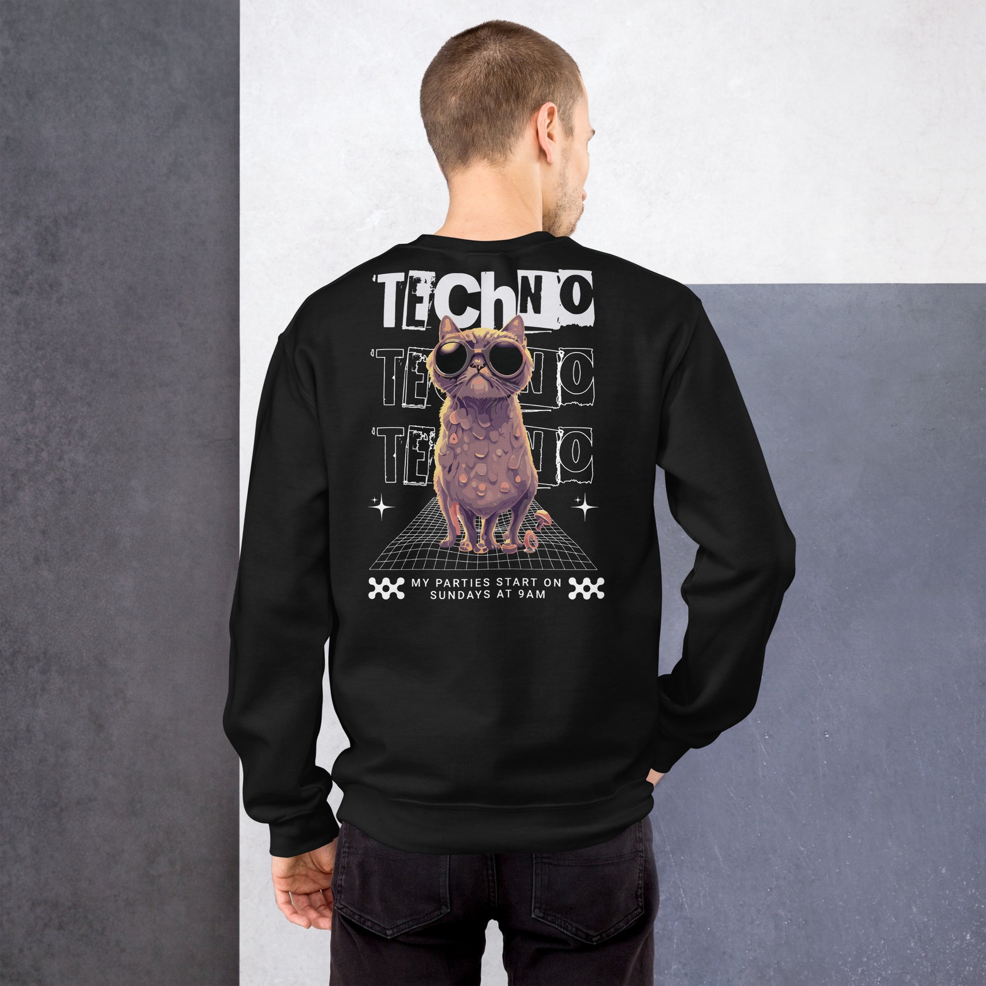 Psychedelic Techno Sweater