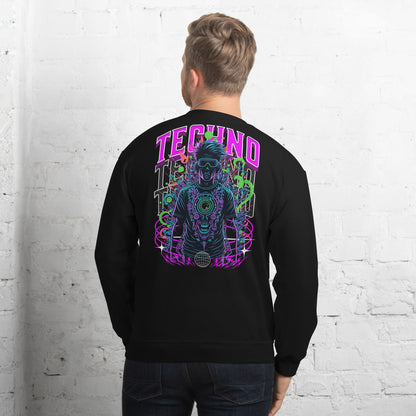 techno fashion sweatshirt