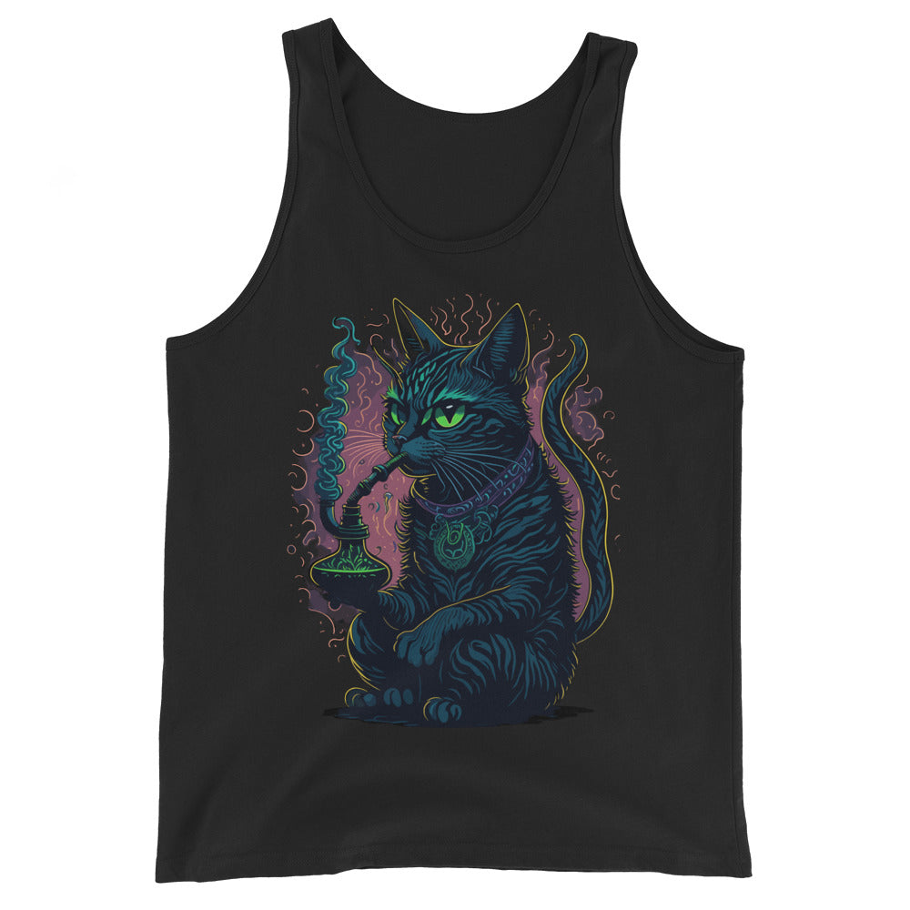 Psychedelic Cat Tank Top