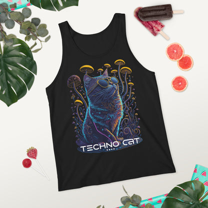 Techno Cat Tank Top