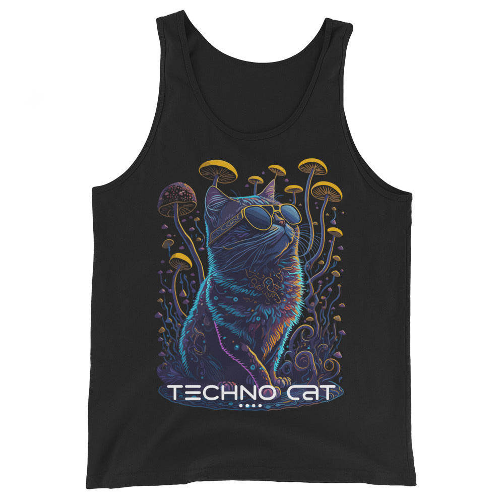 Techno Cat Tank Top