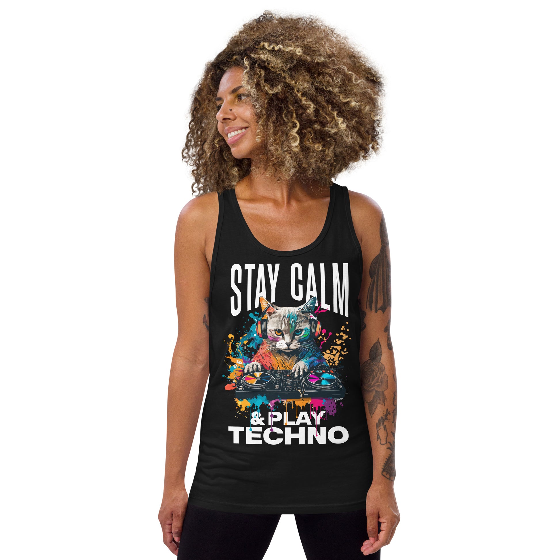 Techno Festival Tank Top