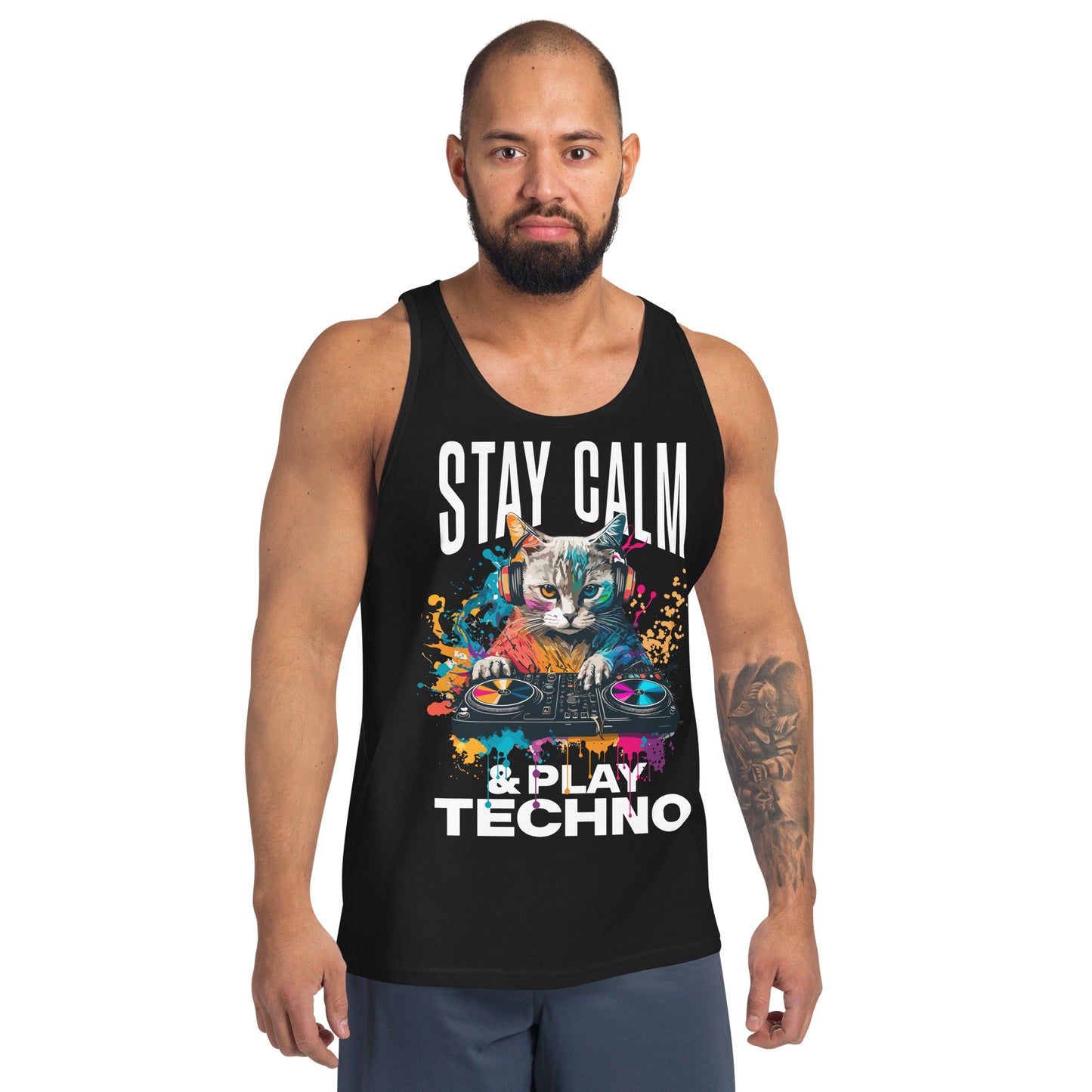 Techno Festival Tank Top