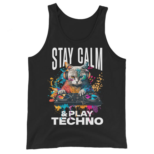 Techno Festival Tank Top