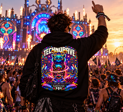 Underground Hoodie | Technorave Organism