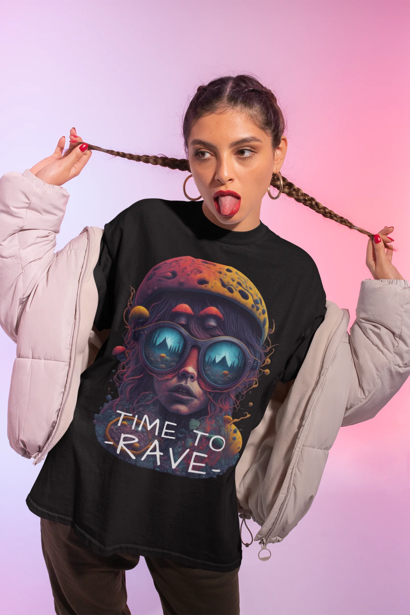 Time to Rave Clothing from catsondrugs.com