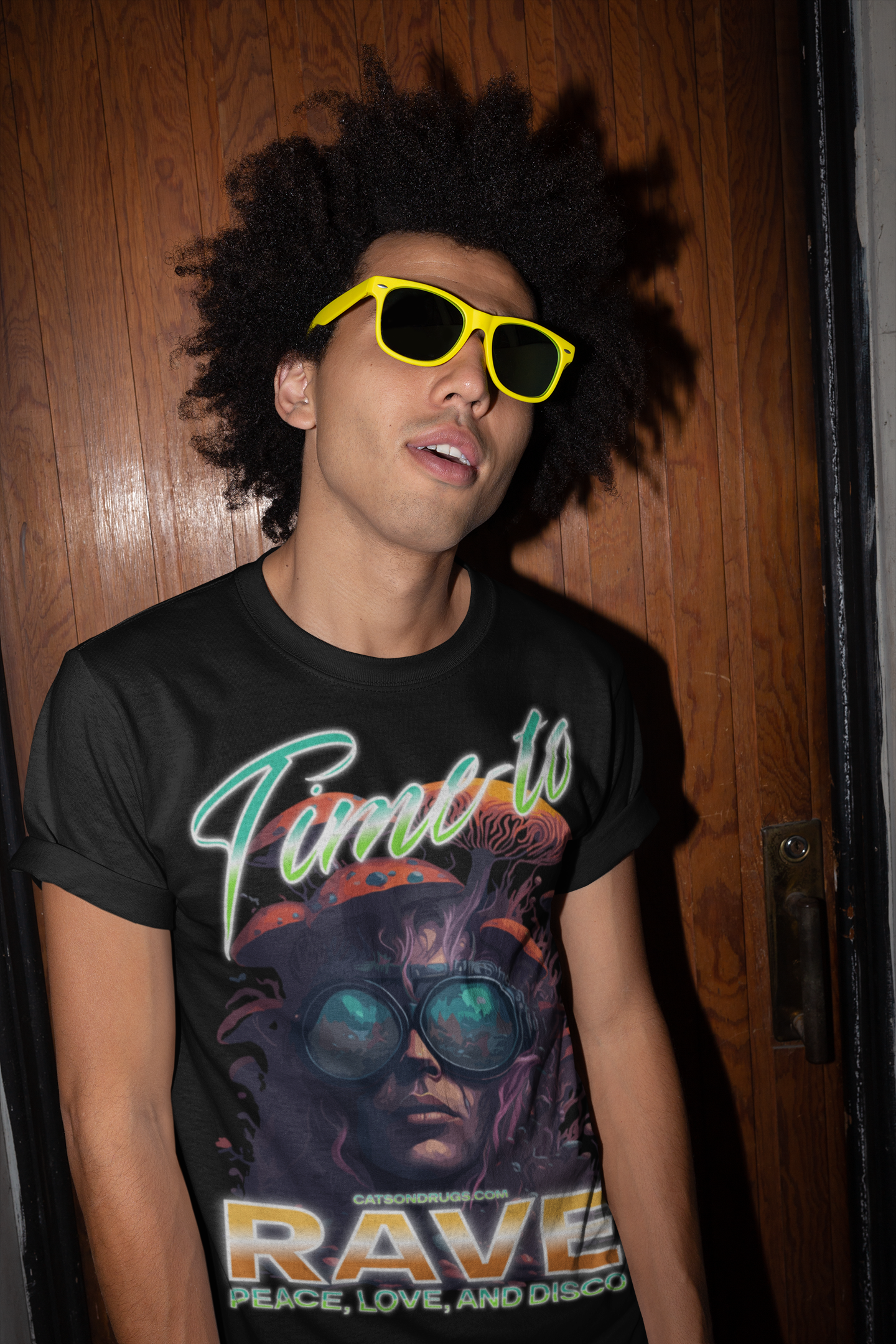 Time to Rave Moda EDM from catsondrugs.com