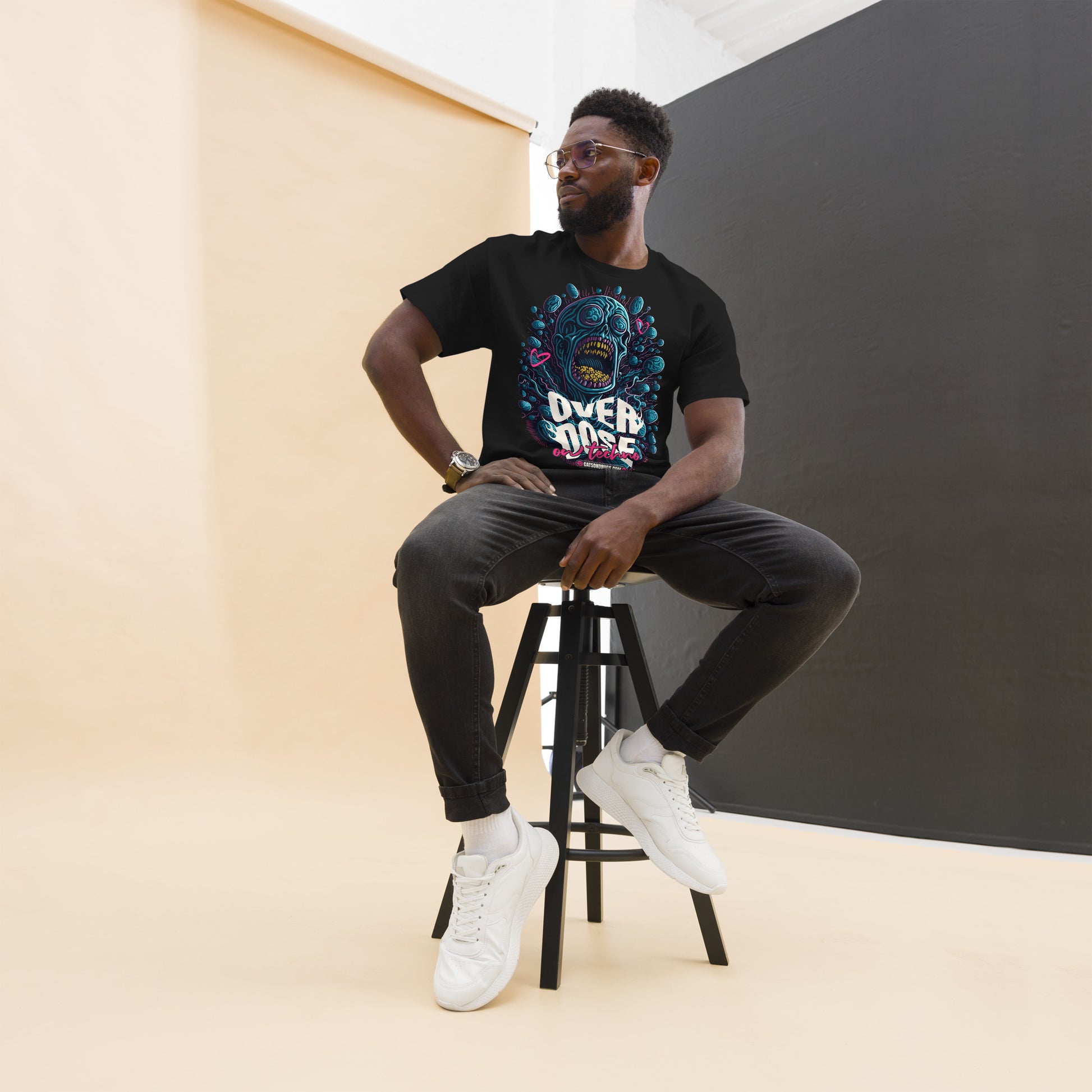Trendy rave festival tee for fashion lovers