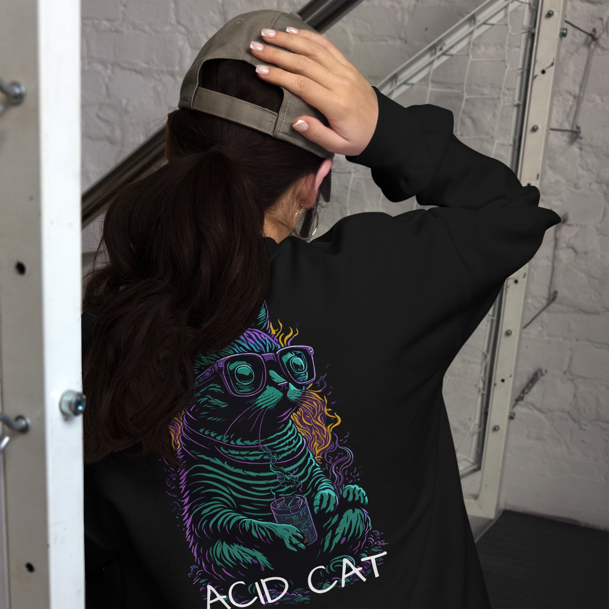 Acid Cat Sweater