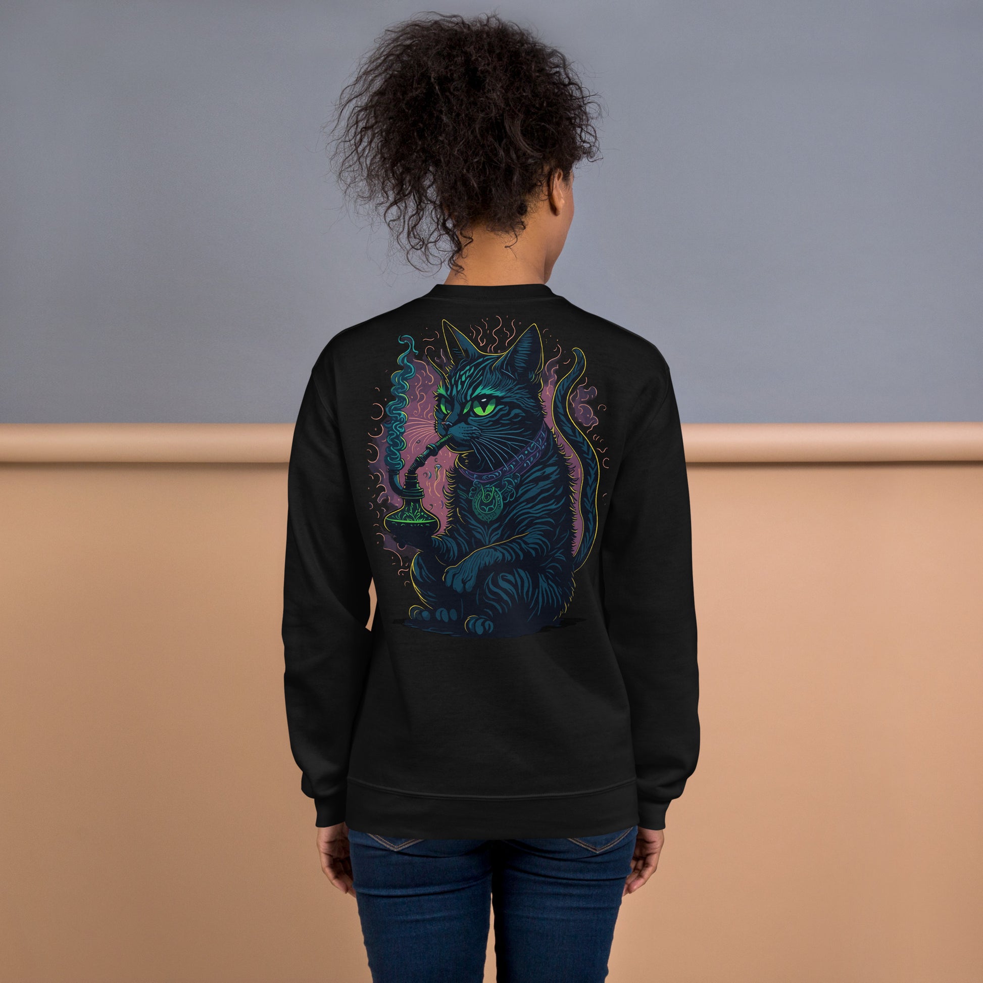 Trippy Cat Sweatshirt