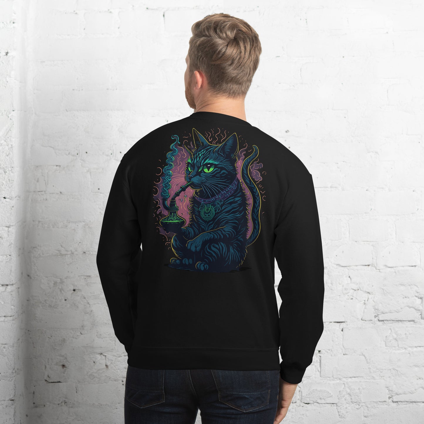 Trippy Cat Sweatshirt