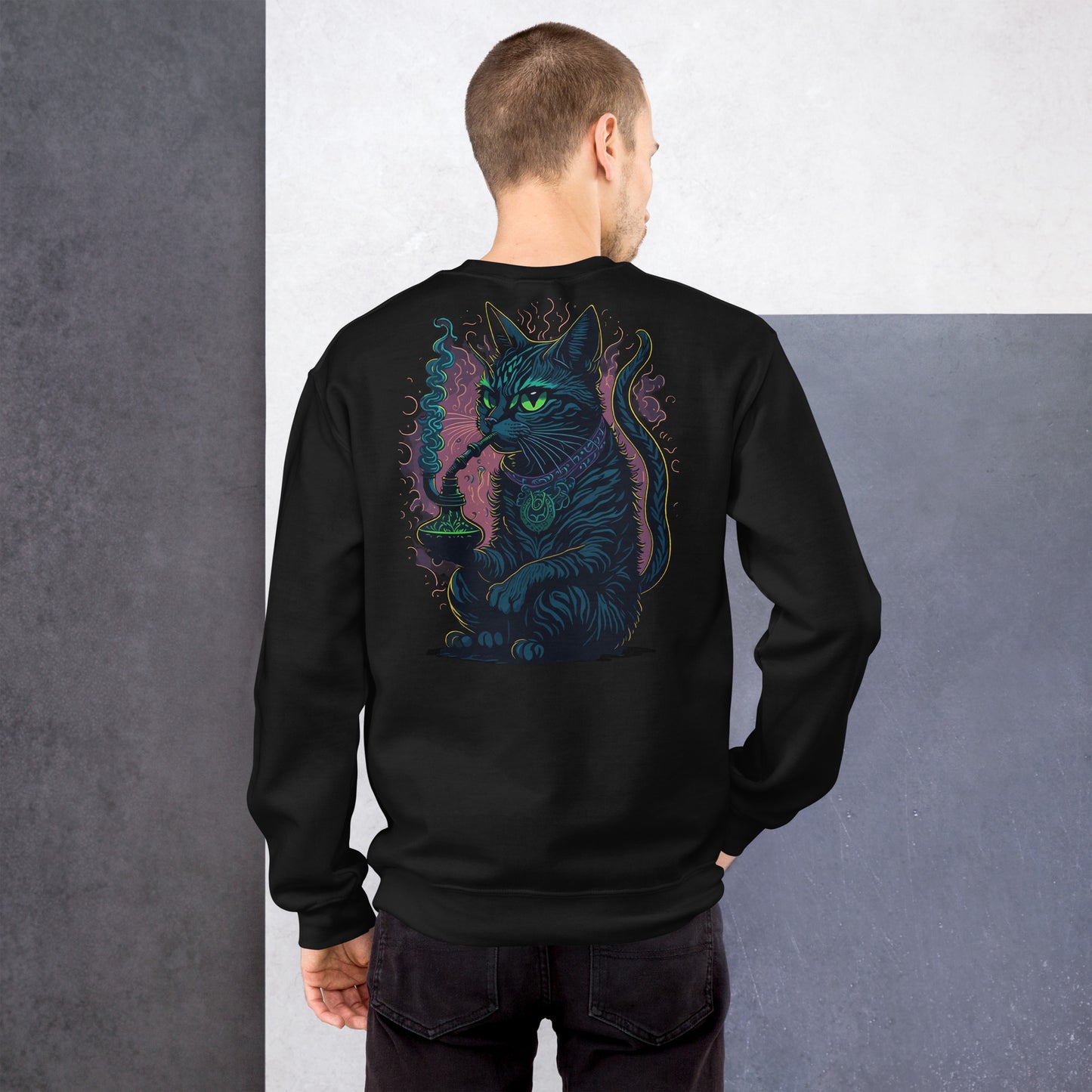 Trippy Cat Sweatshirt