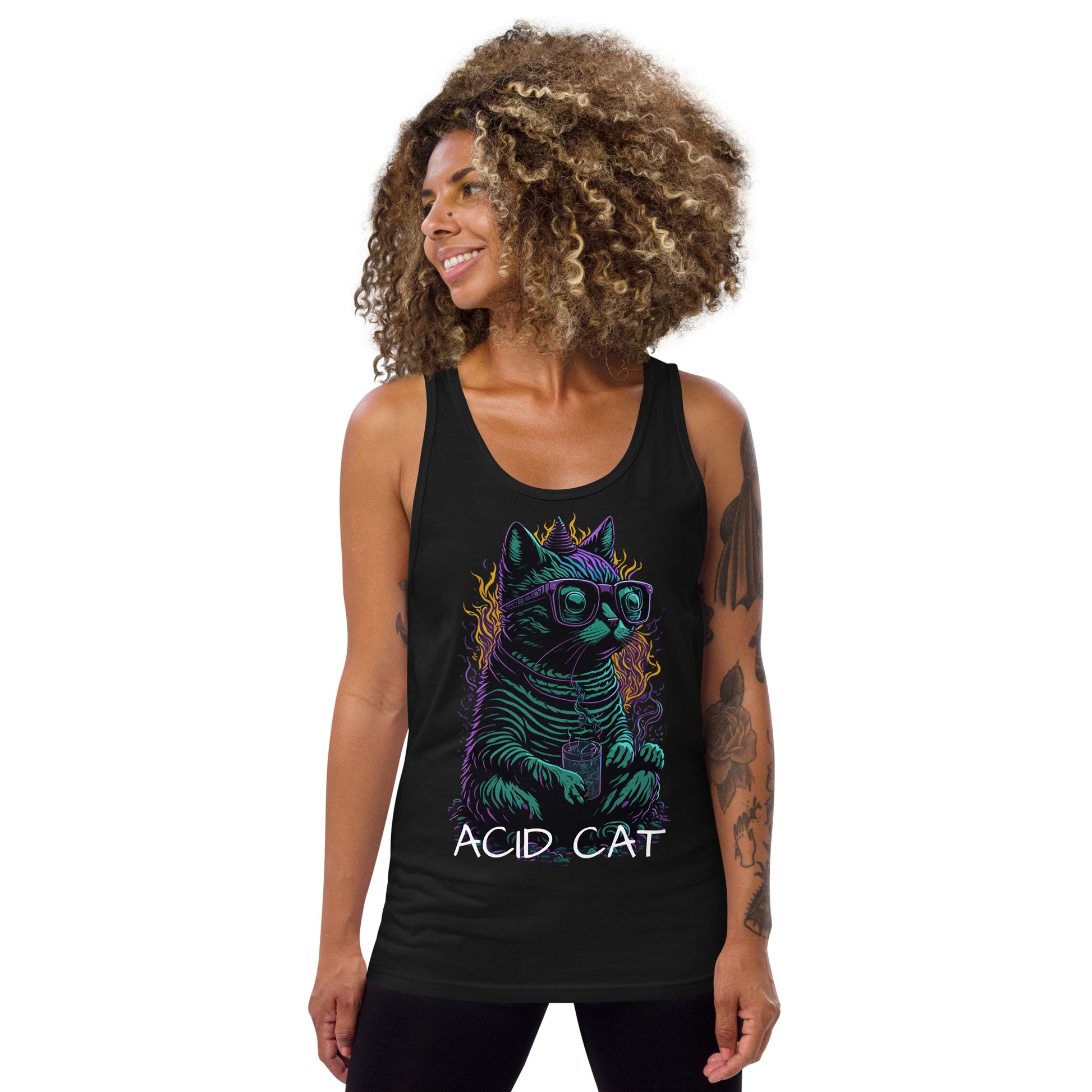 Trippy Techno Tank Top