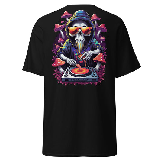Unisex Psychedelic DJ-Motiv – moderne Mode für Techno Liebhaber