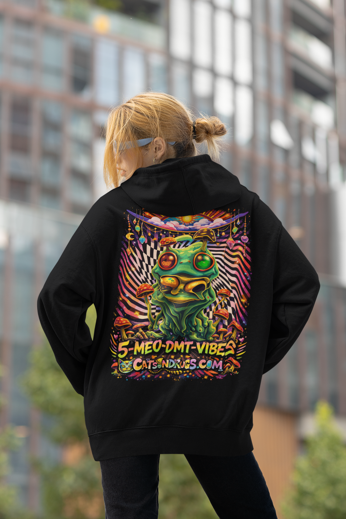 ayahuasca psychedelic hoodie streetwear outfit