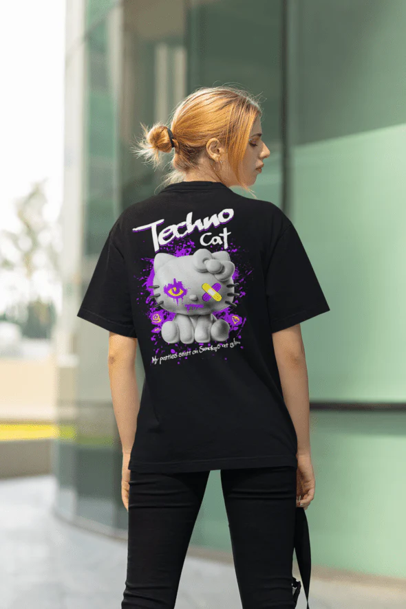 Techno Cat T-Shirt