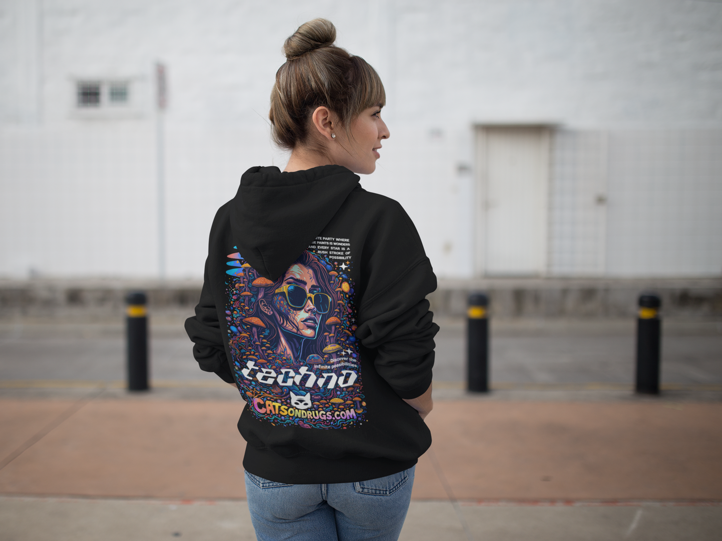 Rave Cover Girl | EDM Hoodie