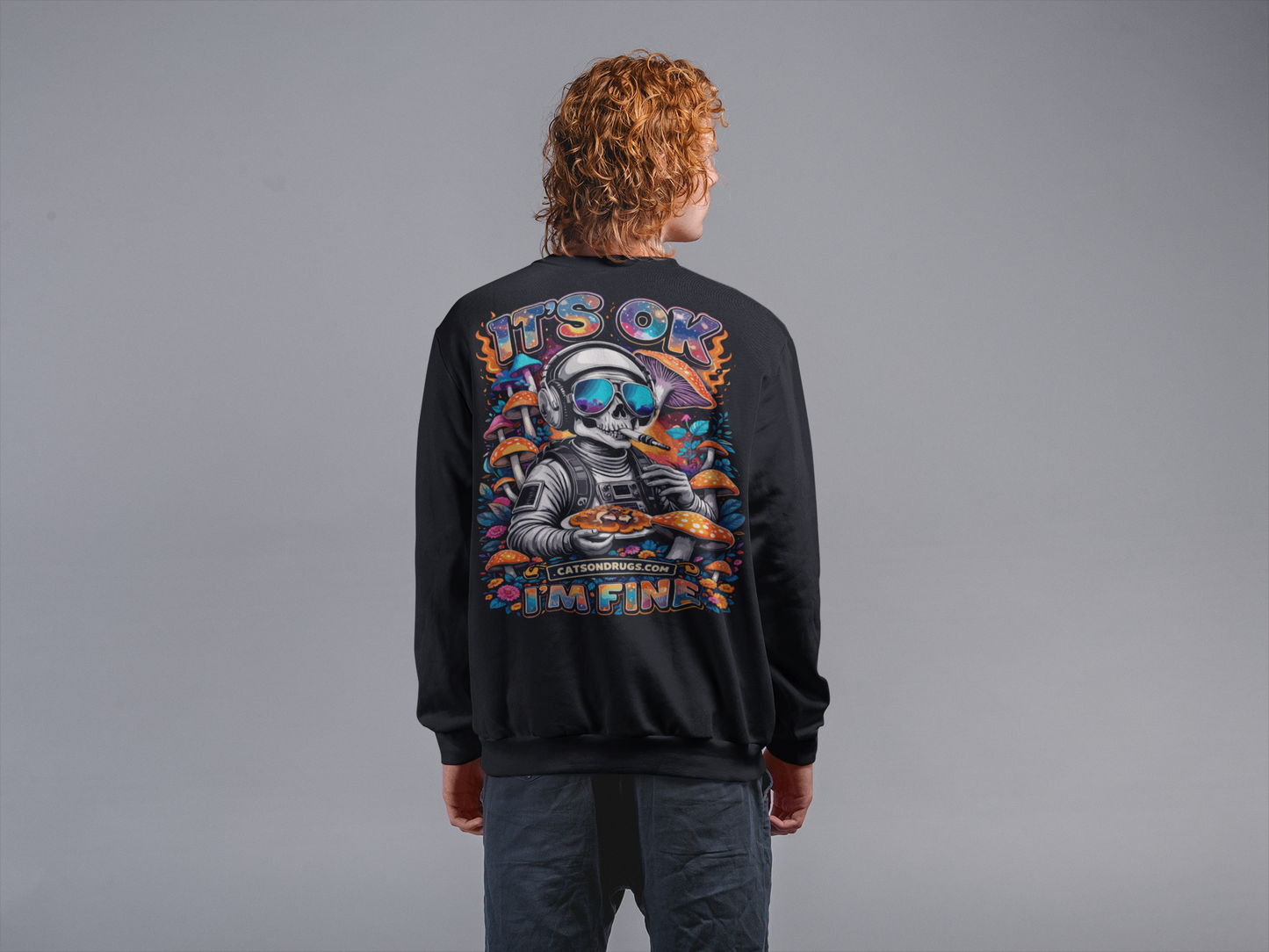 Underground Sweatshirt | Trippy Astronaut