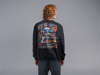 Underground Sweatshirt | Trippy Astronaut
