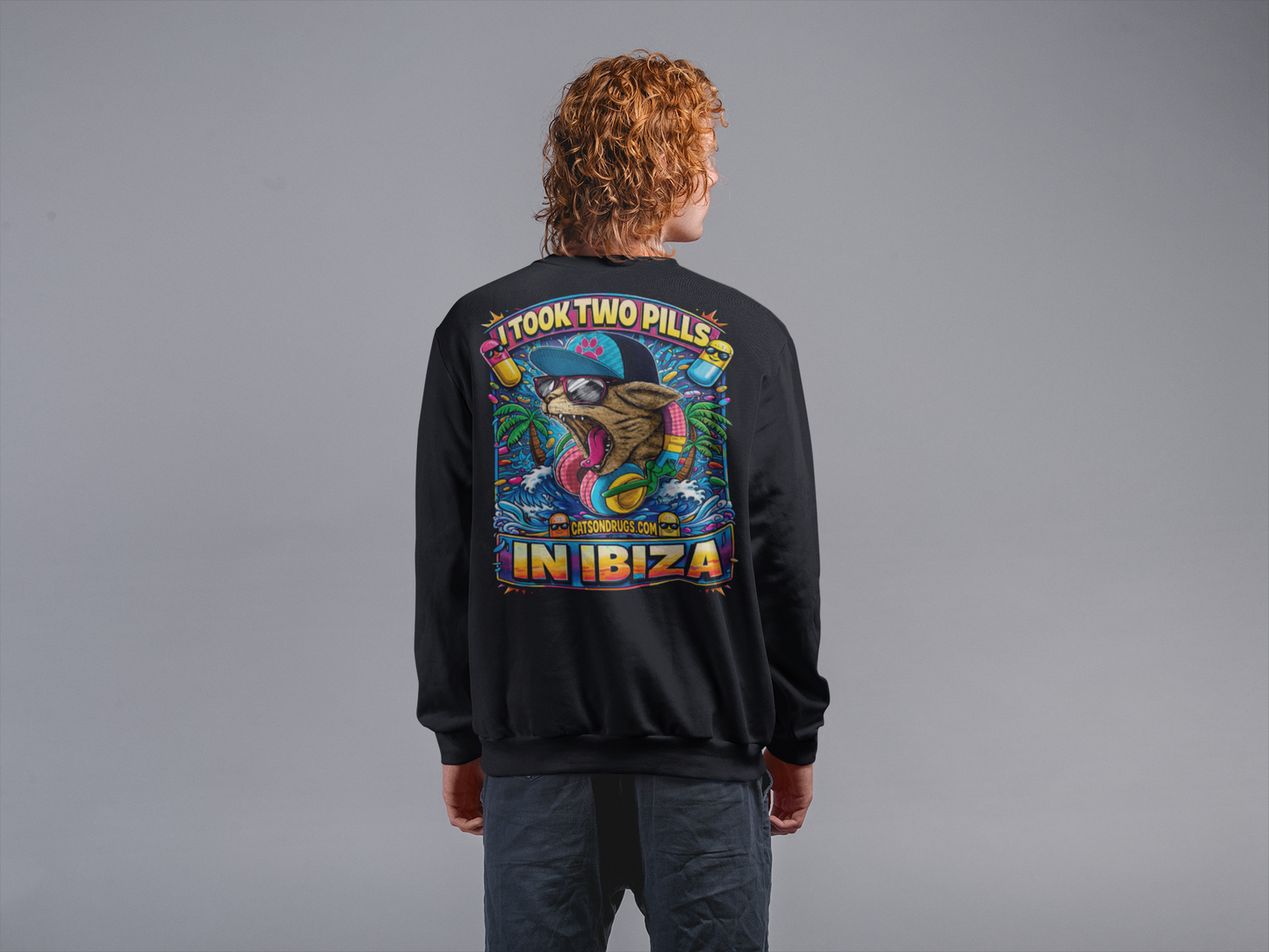 Underground Sweatshirt | Two Pills in Ibiza