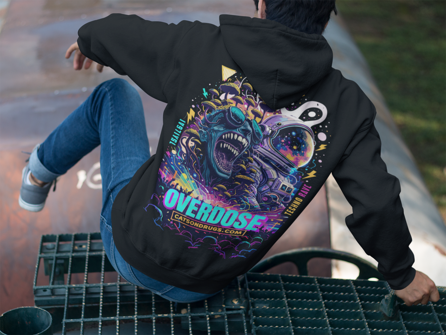 Overdose Organism | Trance Hoodie