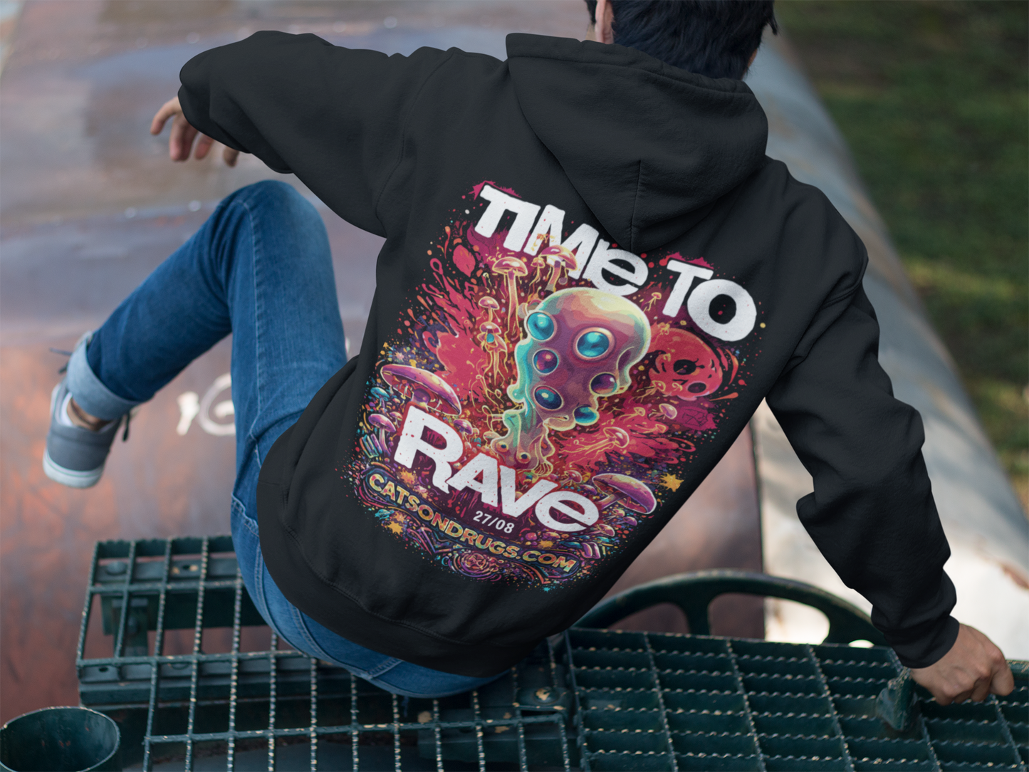 Rave Hoodie | Time to Rave